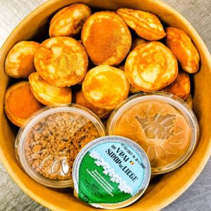 Poffertjes met toppings